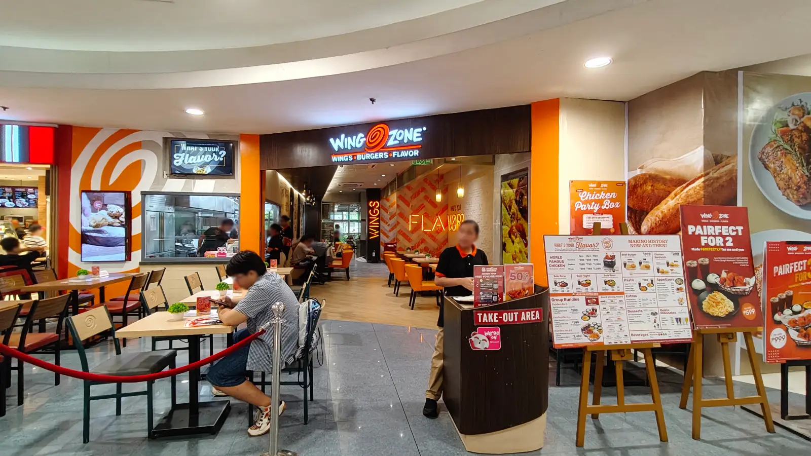 WING ZONE in SM Megamall